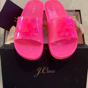 BRAND NEW J. CREW SLIDES